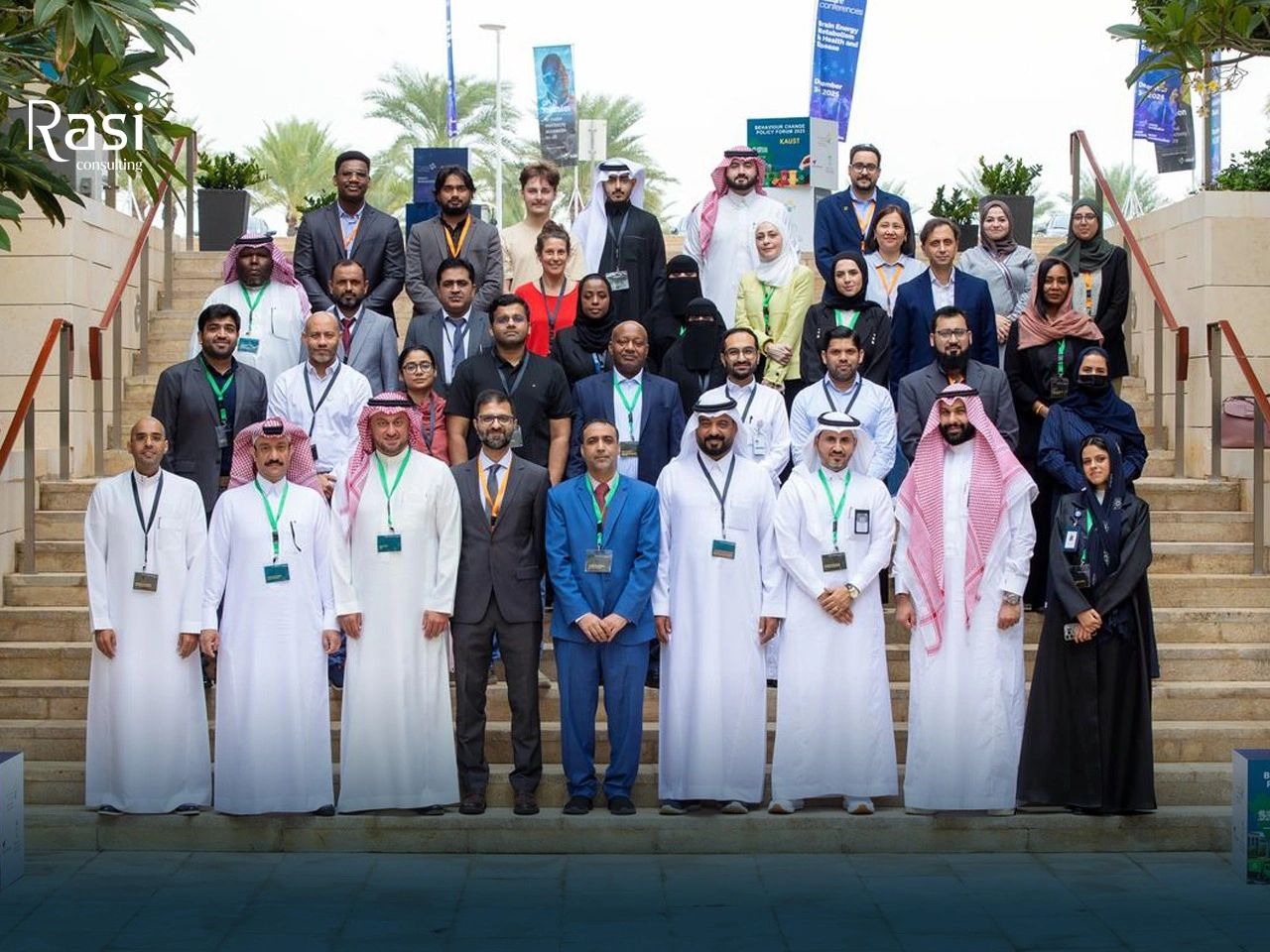 Atifa Saifan presenting at KAUST